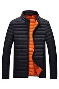 Chaqueta acolchada de alta calidad Unisex, nailon a prueba de agua, estilo informal, cierre de cremallera, botón de tela de lona transpirable para todas las estaciones - Product Image 2