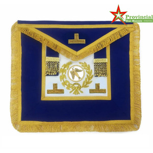 Tablier complet provincial d'officier de grand rang maçonnique par Provincial Star - Product Image 1