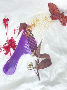 หวีอีพ็อกซี่หวีผมช่างตัดผมมืออาชีพสำหรับร้านเสริมสวยวัสดุเรซิน - Product Image 5