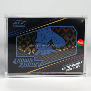 Boîte d'entraînement d'élite <span class=keywords><strong>Pokémon</strong></span> Center avec 6 aimants puissants en acrylique transparent sur mesure par l'usine SHP, 2026 <span class=keywords><strong>Pokémon</strong></span> Mega Evolution Ascended Heroes - Product Image 1