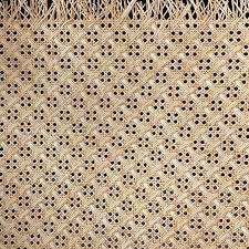 Sisu Artisanat Rotin Sangle Canne avec Double Étoile Motif Tissé Techniques - Product Image 4