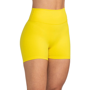 Pantalones cortos de gimnasio alto para mujer Casual Mid Fitness Activewear Plus Size Yoga Scrunch Butt Sports Essential Washed Wholesale Workout - Product Image 3