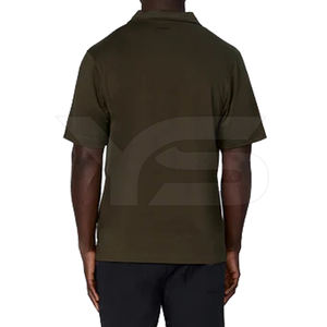 Grande taille respirant décontracté pour polo Jersey solide brodé avec des techniques d'impression bouffante - Product Image 6