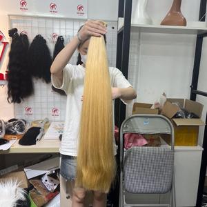 ผมต่อชาวเวียดนามแท้เครื่องต่อเป็นเส้นตรงธรรมชาติผ้าสองชั้นสำหรับผู้หญิงผิวดำทุกสีเวียดนาม - Product Image 5