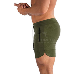 Meilleur design Short de gym pour hommes Short de sport solide de qualité supérieure de style High Street fabriqué à partir d'un matériau de qualité supérieure pour vêtements de fitness - Product Image 3