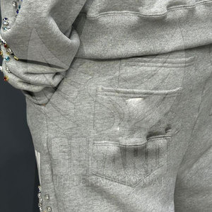 Unique Style Custom Made Rhinestone <b>Tracksuits</b> Solid Color Men Rhinestone <b>Tracksuits</b> For Sale - Product Image 5