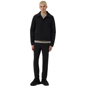 Nueva chaqueta cortavientos de invierno cálida y elegante para hombre de alta calidad con cuello levantado y botón, tarifa de venta al por mayor de moda personalizada - Product Image 4