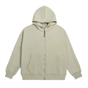 Custom <b>Zip</b> Fleece <b>Black</b> <b>Hoodies</b> Quick Dry Breathable Oversized Zipper Full <b>Zip</b> with Custom Logo Wholesale for Winter Season - Product Image 1