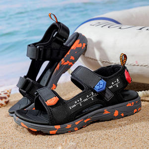 Nouvelles sandales d'été coréennes pour garçons, semelle souple, grandes tailles, chaussures de plage pour étudiants, vente en gros, sandales décontractées pour enfants - Product Image 2