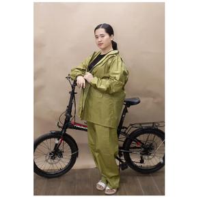 Chaqueta impermeable y pantalones OEM 190T tela de nailon duradera para una sola persona ropa impermeable universal de género para motocicleta/Electrombile - Product Image 5