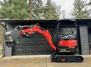 รถขุดขนาดเล็ก TPM 18K 15HP 16 "ขุดถังควบคุมด้วยนักบินสวิงบูม EPA CE อนุมัติด้วยนิ้วหัวแม่มือไฮดรอลิกเสริม - Product Image 5