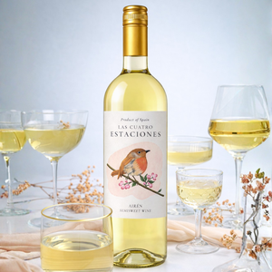 Las Cuatro Estaciones - Vino Blanco Semidulce 100% Airen 11% ABV Vino Blanco Español 750ml - Product Image 3
