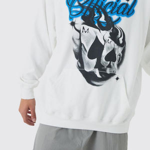 Nouveau style de sweats à capuche imprimés DTF de conception hivernale décontractée vente en gros de sweats à capuche imprimés DTF pour hommes - Product Image 5