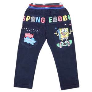 Pantalon en velours côtelé pour garçons - Bleu marine - Product Image 2