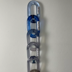 งานศิลปะเรซิ่นอีพ็อกซี่แบบกำหนดเอง รูปทรงโซ่แขวนผนังอเนกประสงค์ สำหรับงาน DIY ตกแต่งห้องแบบส่วนตัว ฉากกั้นห้องรูปนางฟ้า - Product Image 1