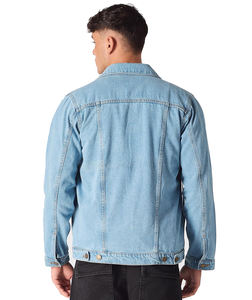 Chaqueta Vaquera Urbana, Abrigo Informal y Duradero hasta la Cadera para Invierno, para Ropa Formal y Urbana - Product Image 3