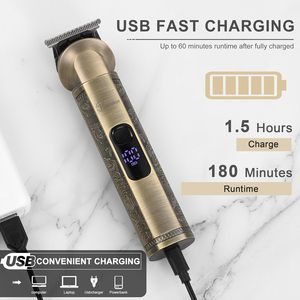 Afeitadora Eléctrica Profesional con Cuchilla en T de Precisión, Resistente al Agua IPX7, Kit Recortador de Barba para Cabello, Nariz, Orejas, Cuerpo, Cara y Bigote - Product Image 4