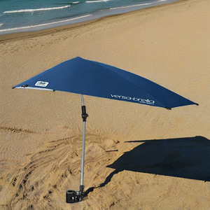 Sombrilla de Playa Clásica Recta Manual SHENGMING para Dos Personas, Todo en Uno con Clip Incluido para Relajarse Bajo el Sol - Product Image 5