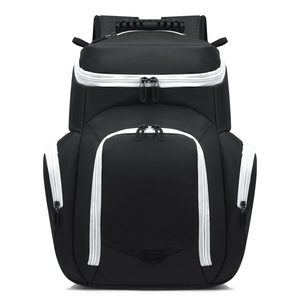 Sac à dos d'équipe de basketball Léger Doux Casual Matériel Cordura Sac de sport scolaire d'entraînement Multiples poches de rangement pour les équipes - Product Image 5