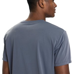 เสื้อยืดสำหรับวิ่งออกกำลังกายระบายอากาศได้ดีพิมพ์ลายสำหรับผู้ชายชุดกีฬาระบายอากาศได้ดีแห้งเร็วออกแบบโลโก้ได้ตามต้องการ - Product Image 4