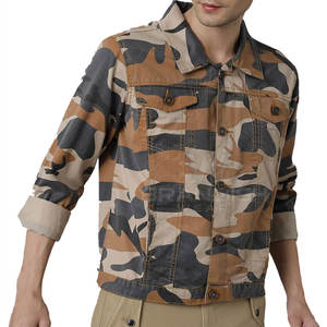 Chaqueta vaquera cómoda de nuevo diseño 2025 para hombre, servicios OEM, chaqueta vaquera de diseño personalizado de alta calidad para hombre - Product Image 1