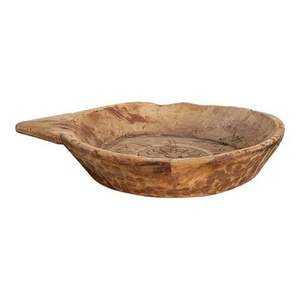Vintage Style Wooden <b>Dough</b> <b>Bowl</b> Handle Eco-Friendly Multi-functional Carton Kitchenware for Baking Cooking Home Hotel Restaurant - Product Image 1