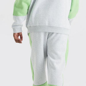 Ensemble sweat à capuche unisexe XL en molleton 100 % coton, personnalisable avec logo brodé, streetwear de haute qualité, en polaire uni - Product Image 2