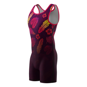 Trajes de Lucha Personalizados de Alta Calidad, Baratos, al por Mayor, Impresión Digital, para Hombre y Unisex, Material Spandex, Colores y Tallas Personalizables - Product Image 6