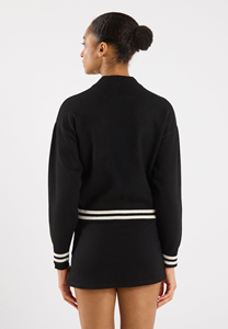 Blouson universitaire unisexe, doublure matelassée légère, chaud, décontracté, streetwear, coupe athlétique, broderie personnalisée - Product Image 3