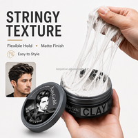Pâte Coiffante Mate 100ml pour Hommes – Fixation Forte, Volume Texturisant, Légère, Non Grasse – Marque Personnalisable – Vente en Gros