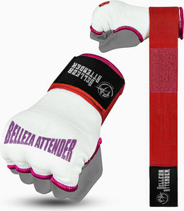 Bandages de coton demi-doigts d'arts martiaux sous les mitaines et la protection du poing Enveloppements de main Gants intérieurs pour la boxe et le MMA - Product Image 2