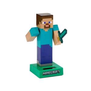 Figurine animée Wobbly de Steve Solar Pal pour Minecraft – Produit dérivé - Product Image 1