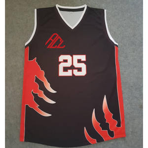 Uniforme de basket-ball de haute qualité en polyester 100% meilleur design personnalisé vêtements de sport de plein air uniforme de basket-ball - Product Image 6