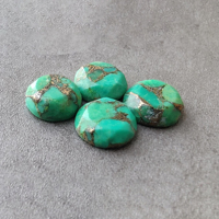 Turquoise Cuivre Vert Naturel Qualité AAA Certifié par un tiers Forme Facettée Calibrée Pierres Précieuses en Gros Toutes Tailles