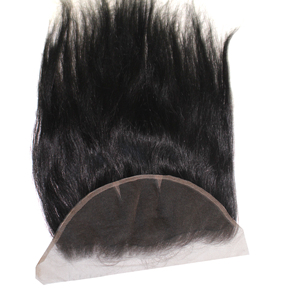 Vietnamien 13x6 suisse HD dentelle frontale fermeture doux droit cheveux vierges courts perruques de cheveux humains 4x4 5x5 13x6 dentelle avant fermeture - Product Image 4