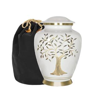 Violet nouvelle urne de crémation en métal émail pour cendres colibri Design urne commémorative grande urne funéraire couvercle sécurisé souvenir décoratif - Product Image 3