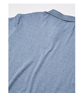 Sólido de los hombres del precio competitivo para las camisas-Servicio ODM OEM del poliéster/algodón de secado rápido del logotipo de encargo - Product Image 6