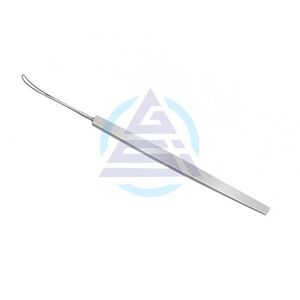 Bucle de lente Keener Arit quirúrgico de acero inoxidable, curva fuerte dentada de 3mm de ancho para eliminación de fragmentos de núcleo de incisión pequeña - Product Image 1