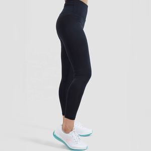 Mallas de sublimación Tallas grandes Medias de malla de poliéster Spandex Poliéster por encargo Elastano Cintura alta Gimnasio Leggings de marca personalizados - Product Image 5