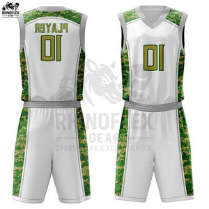 Uniformes de Baloncesto Personalizados con Diseño de Logotipo Transpirable, Venta al por Mayor, Uniformes de Baloncesto Divertidos Personalizados Profesionales - Product Image 6