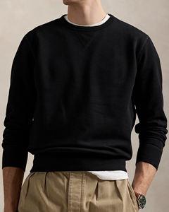 Wholesale Custom Logo <b>Men</b> <b>Hoodie</b> Cotton Fleece Crew Neck Sweatshirt Gym Sports Fitness Casual Winter Streetwear Eco-Friendly - Product Image 4