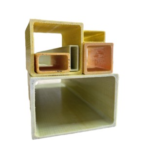 Cường độ cao FRP vuông và hình chữ nhật ống cho công nghiệp-pultruded GRP hình chữ nhật & ống toàn cầu bán - Product Image 1