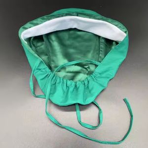 Gorros de mezclilla de algodón transpirable con protección principal Ropa de quirófano para cirujanos Enfermeras Profesionales médicos - Product Image 3