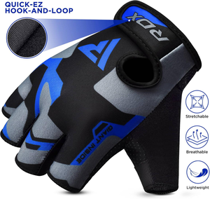Gants de sport respirants de haute qualité à demi-doigts Poignées de main Musculation Sangle de poignet réglable Musculation Cyclisme - Product Image 5