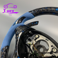 Volant de voitures en fibre de carbone forgé personnalisé pour BMW E90 E91 E92 E93 M3 3-Series 328i 330i 335d 1-series 135i 2008 -2012