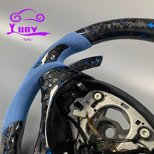 Volante de coche de fibra de carbono forjado personalizado para <span class=keywords><strong>BMW</strong></span> E90 E91 E92 E93 M3 3-Series 328i 330i <span class=keywords><strong>335d</strong></span> 1-series 135i 2008 -2012 - Product Image 5