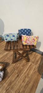 Women's Multicolor Floral <b>Quilted</b> <b>Makeup</b> <b>Bag</b> New Block Print Cotton Cosmetic Travel for Toiletry Gift <b>Bag</b> Zipper Closure Fashion - Product Image 3