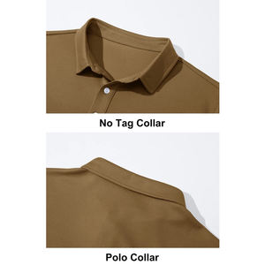 New Men's <b>Grandad</b> for <b>Shirt</b> Long <b>Sleeve</b> Mandarin <b>Collar</b> Slim Fit Golf <b>Shirt</b> Printed Customizable All Seasons Outdoor Activities - Product Image 5