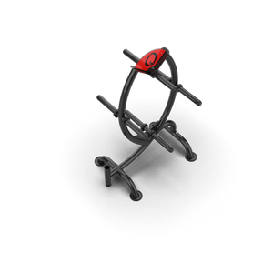 QLI QWPR37 Heavy Steel <b>Weight</b> Plate Holder Compact Storage <b>Rack</b> for Gym Plates Training Tools and Fitness Accessories - Product Image 2