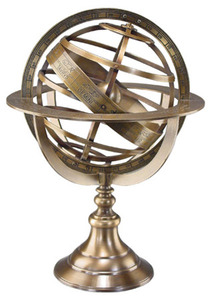 Globe télescopique à sphère militaire, en métal nautique, avec trépied, fournitures du monde, inde - Product Image 2